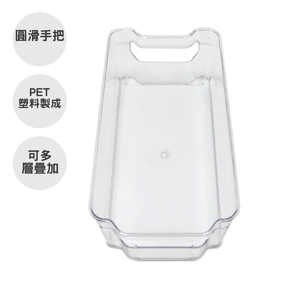 多用途透明收納盒採用塑料製成