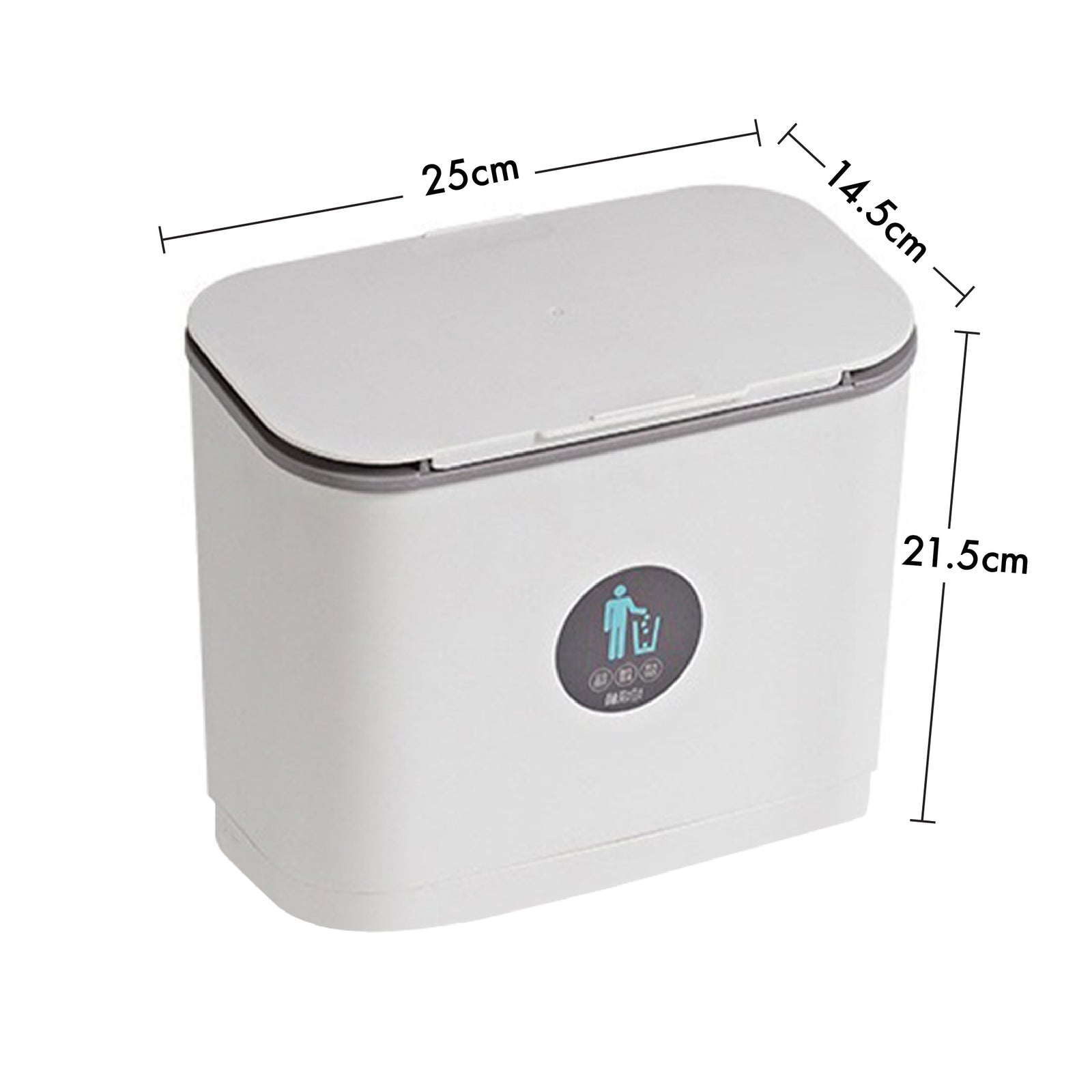 趟蓋式小型垃圾桶