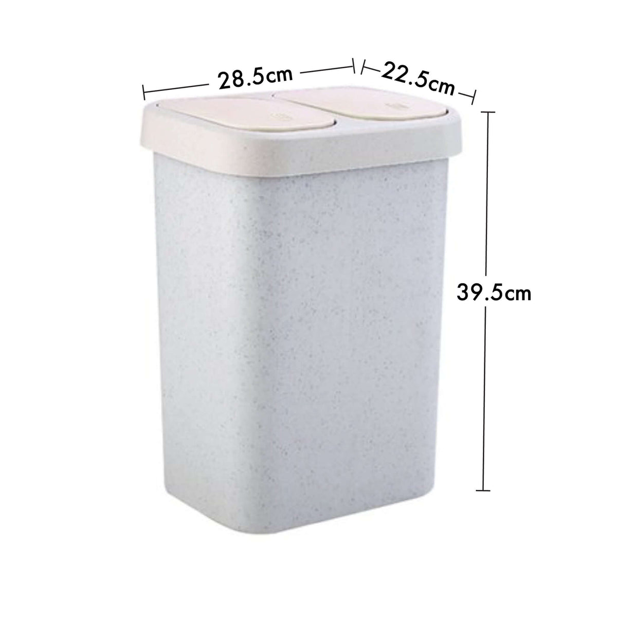 12L 雙開蓋垃圾桶