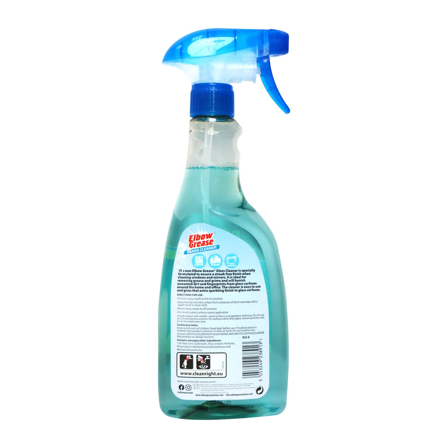 Elbow Grease Glass Cleaner 500ml
