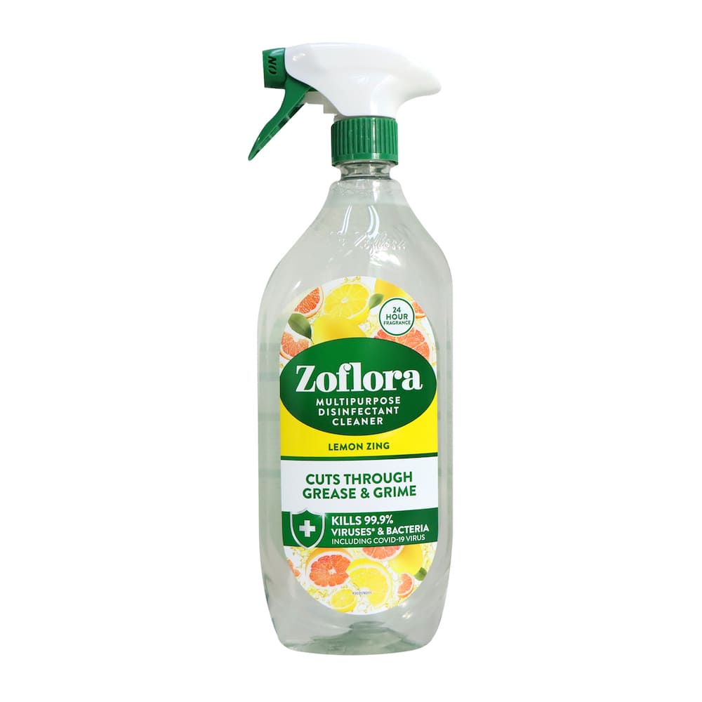 Zoflora Multipurpose Disinfectant 800ml (Lemon Zing)