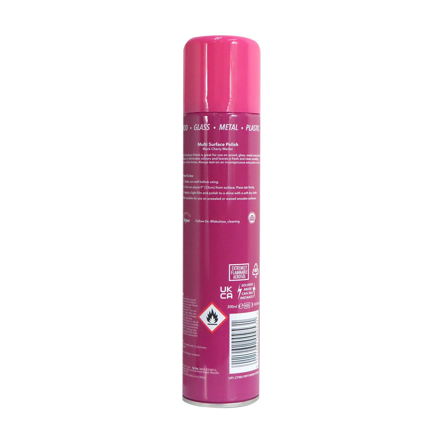 [BB] Fabulosa Multi Surface Polish 300ml (Black Cherry Merlot)