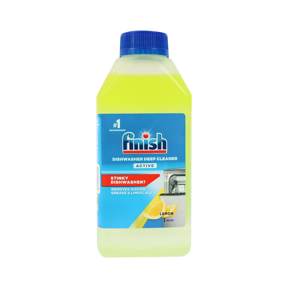 Finish Dishwasher Deep Cleaner Active 250ml (Lemon)