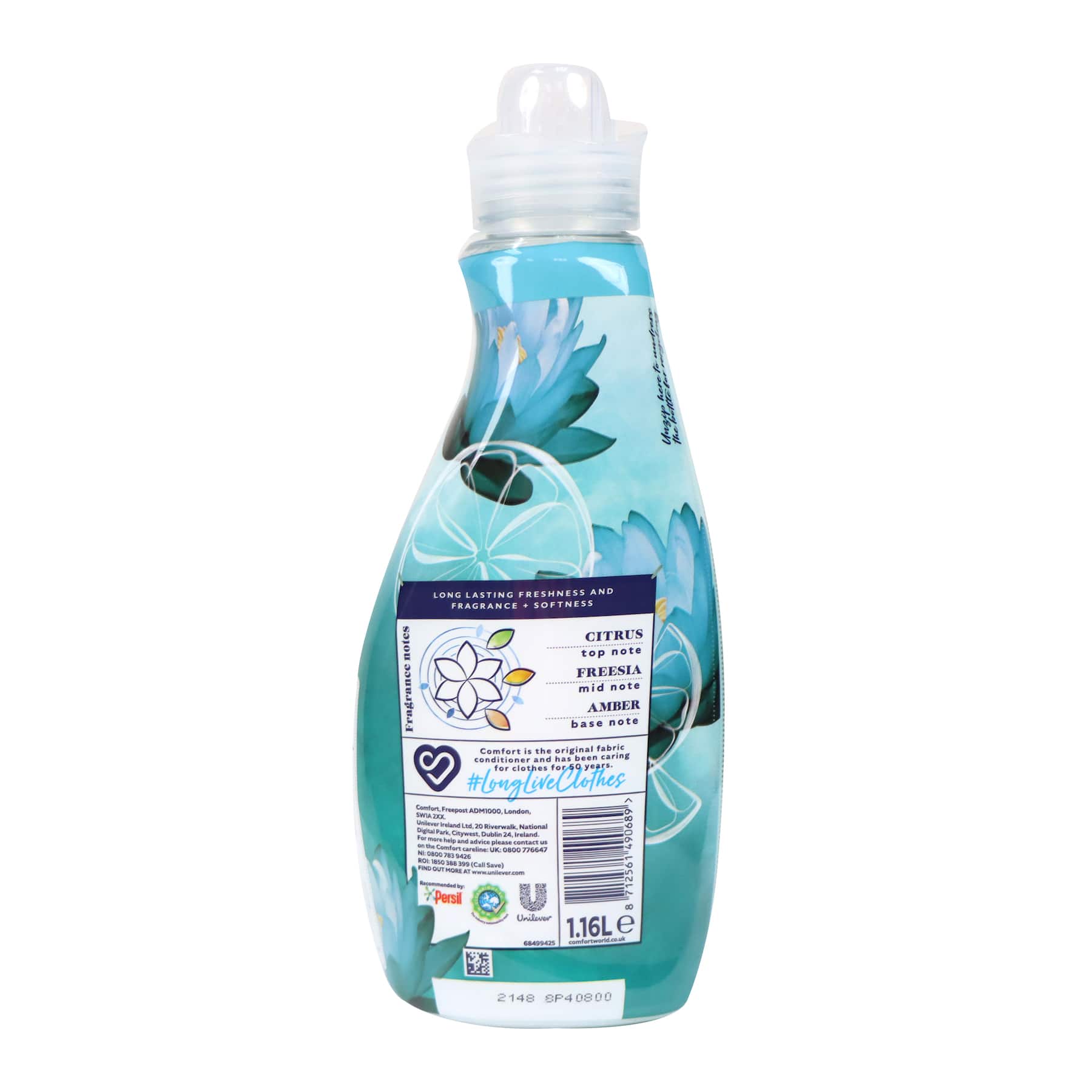 Comfort Fabric Conditioner 1.16L (Waterlily and Lime)