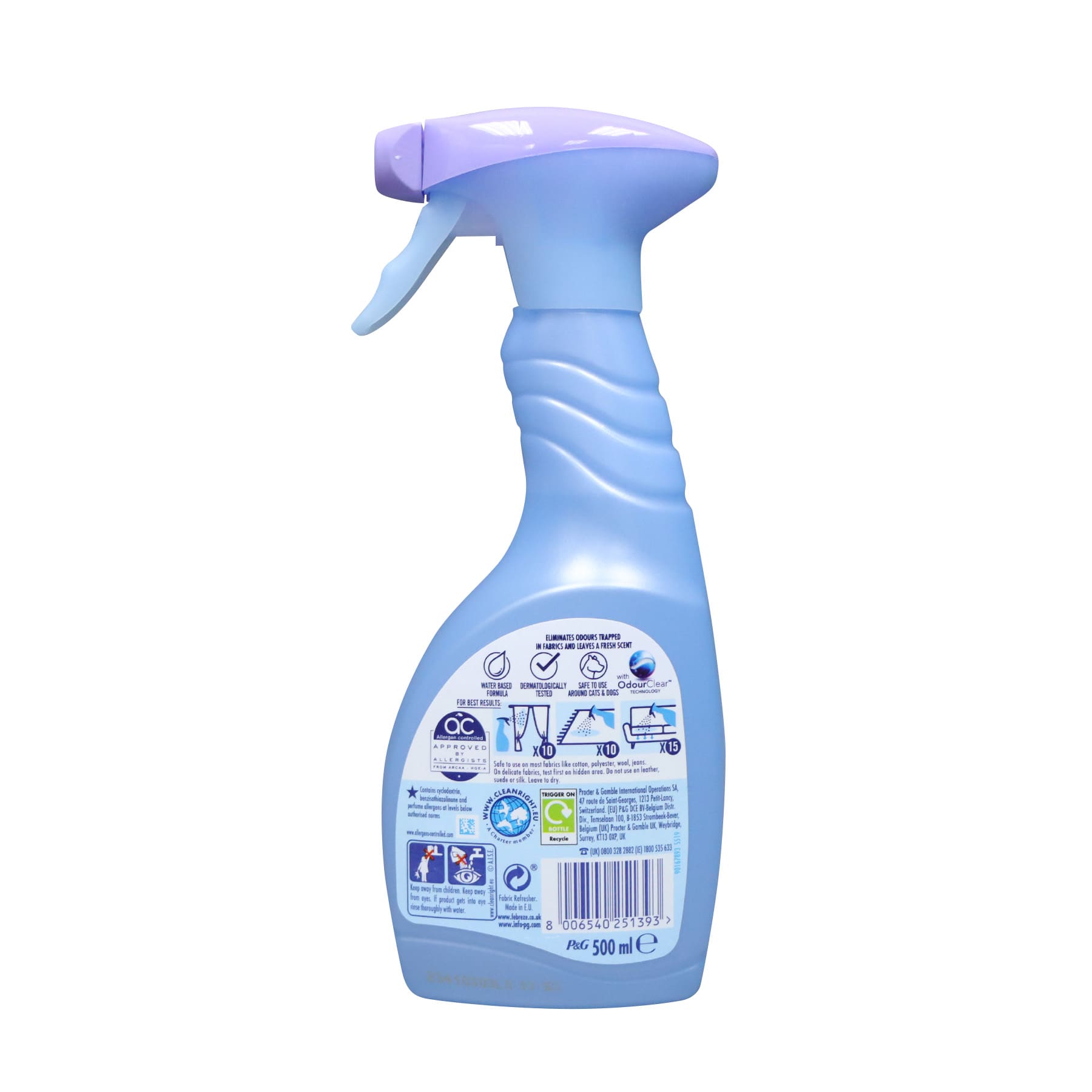 [P&G] Febreze 風倍清 織物消臭噴劑 500毫升 (異國花香)