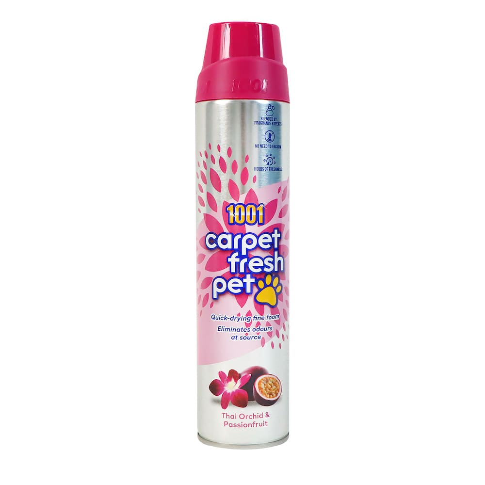 1001 Carpet Fresh Pet 300ml (Thai Orchid & Passionfruit)