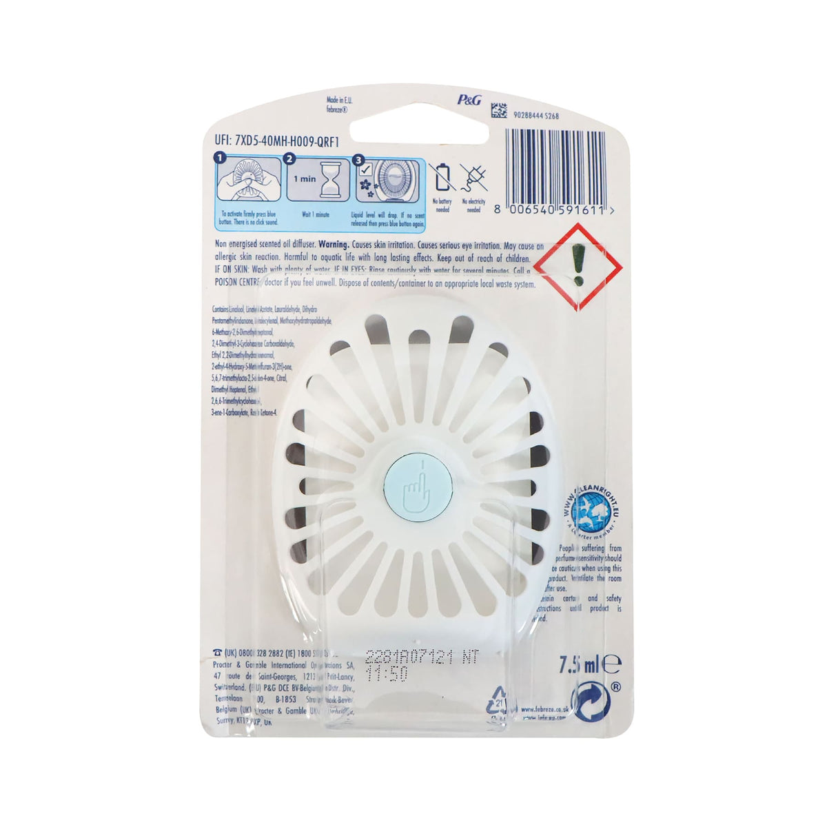 [BB] [P&G] Febreze Bathroom Air Freshener (Exotic Bloom)