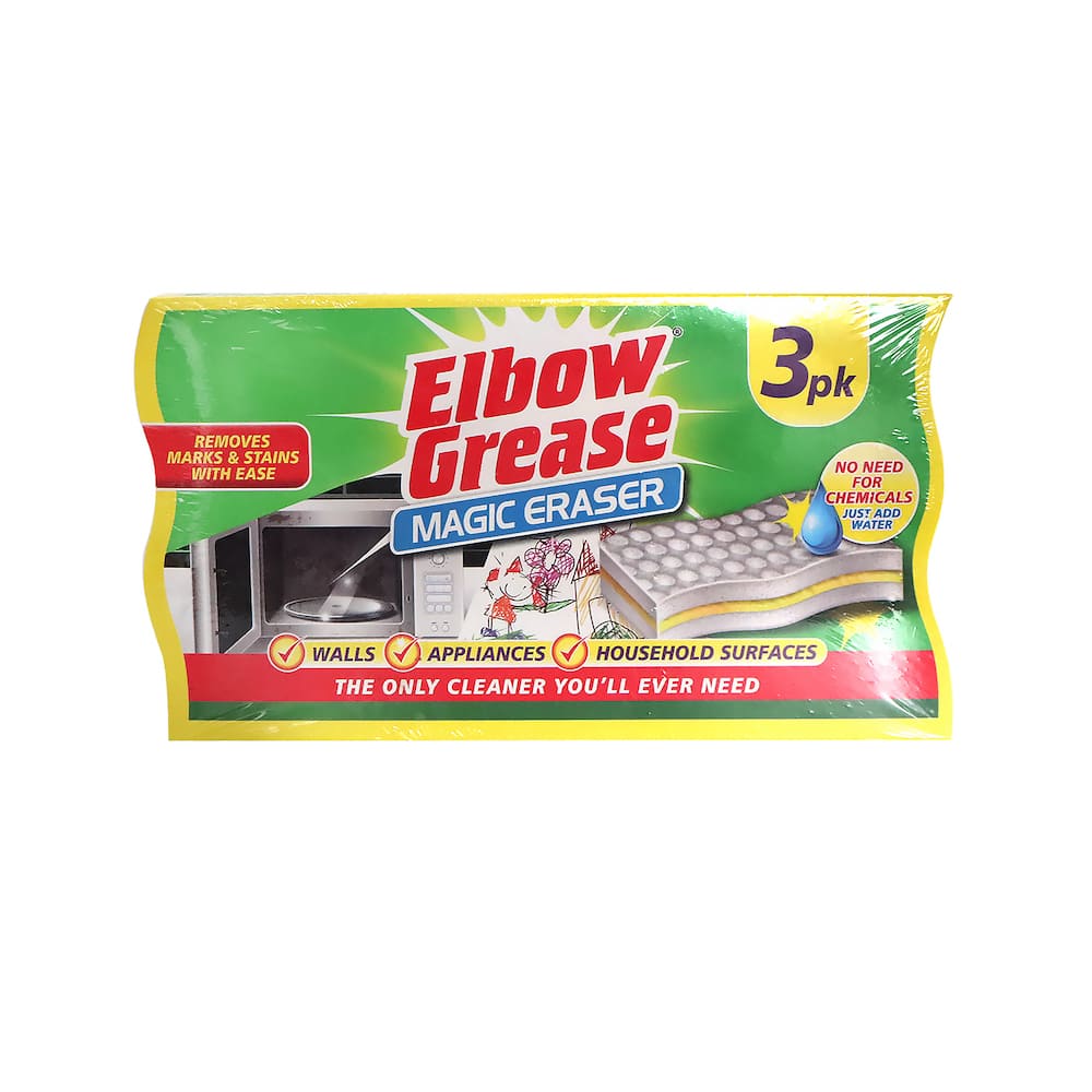 Elbow Grease Magic Eraser 3pcs