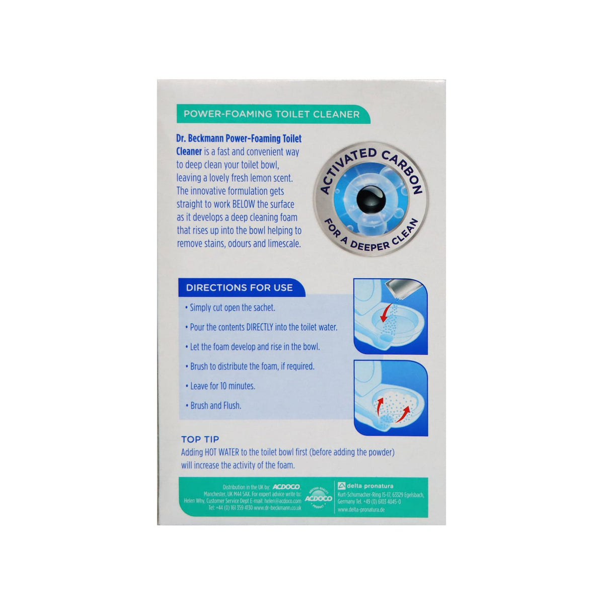 [DP] Dr Beckmann Power Foaming Toilet Cleaner 3pcs