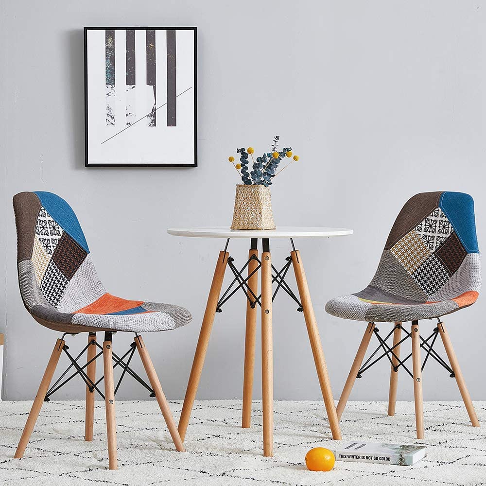 Patchwork dining chairs deals