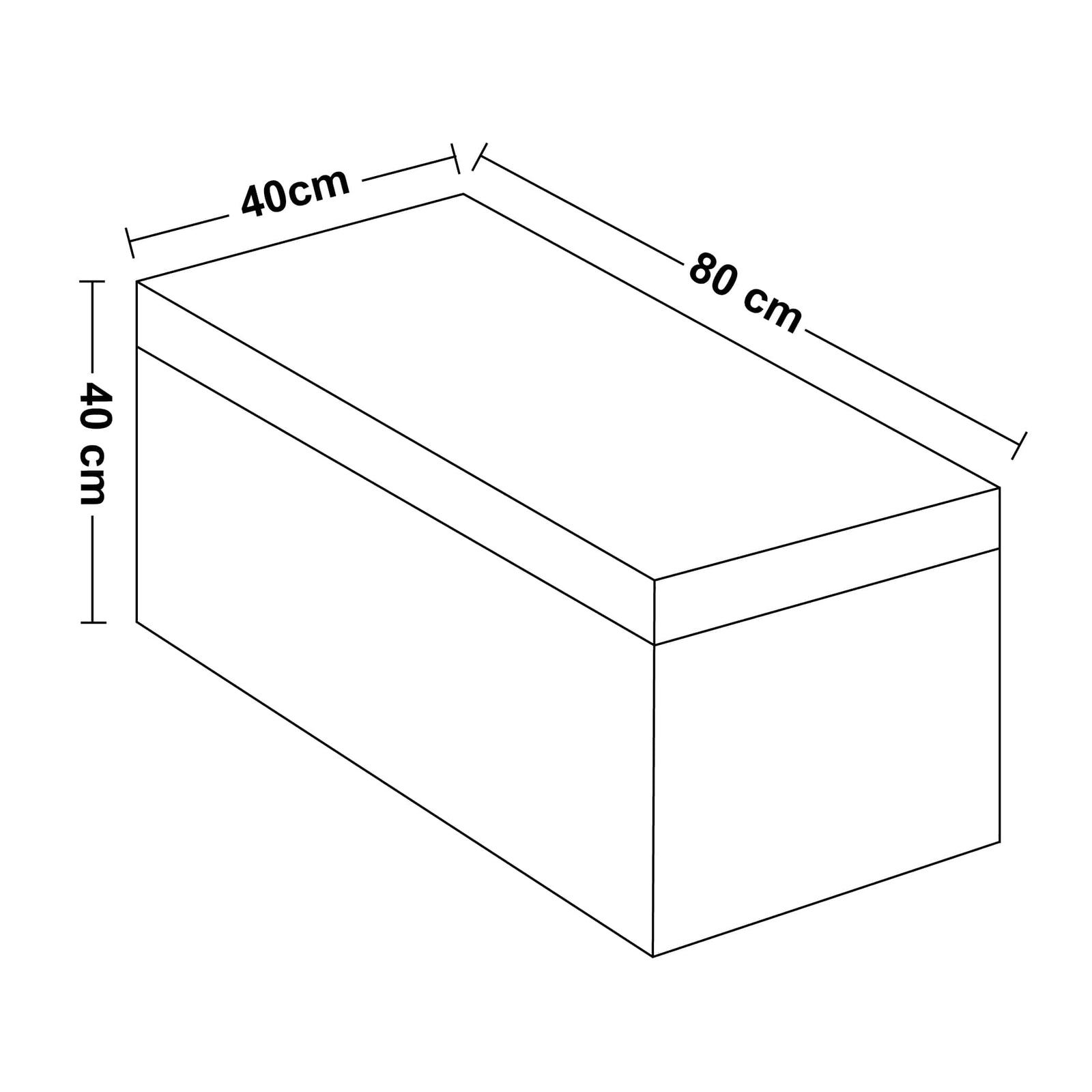 可摺疊仿皮收納長凳尺寸