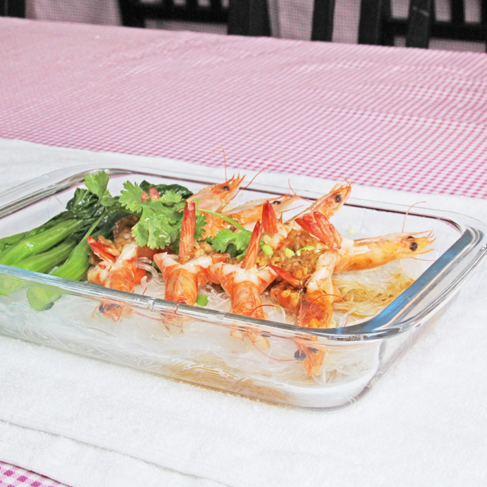 Heat-Resistant Glass Baking Tray
