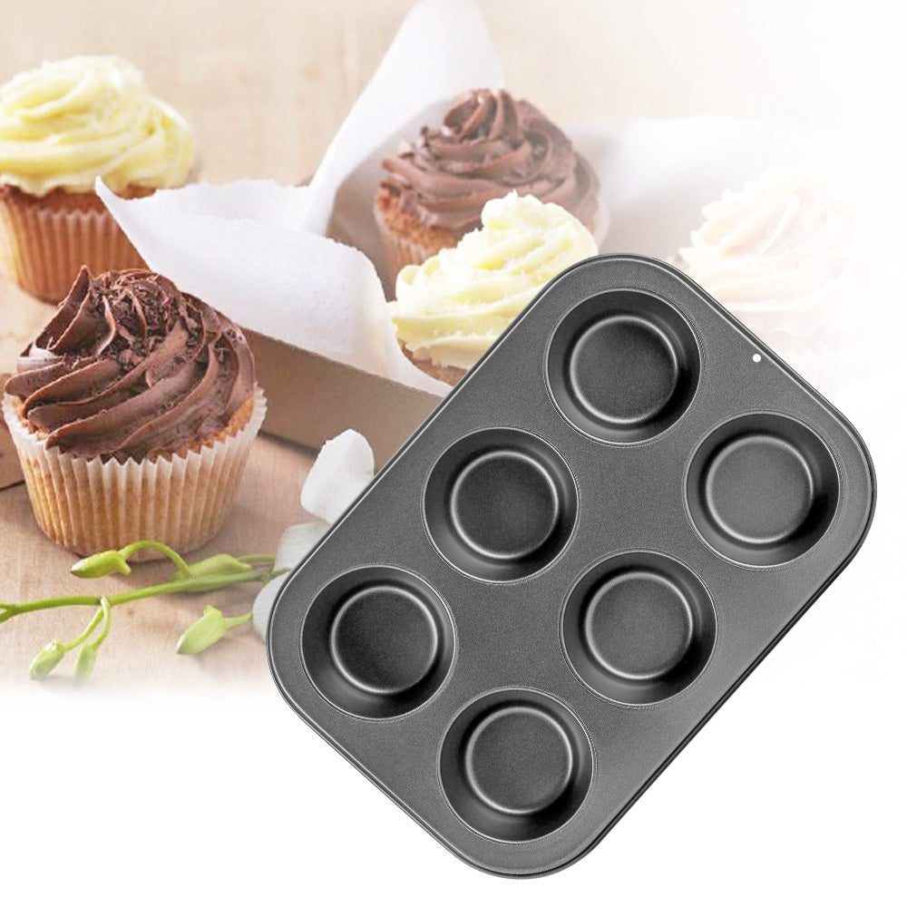 6連易潔焗模 (圓形)