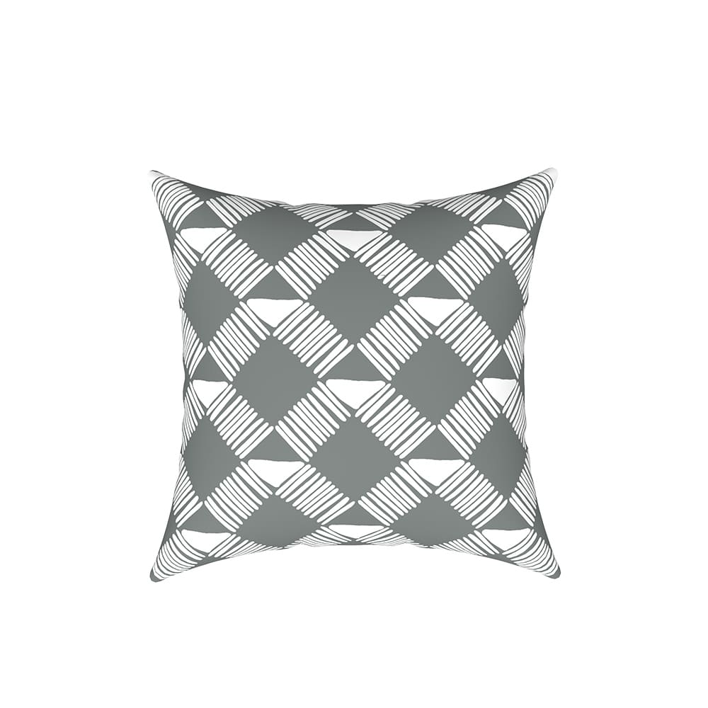 White x Grey Cushion