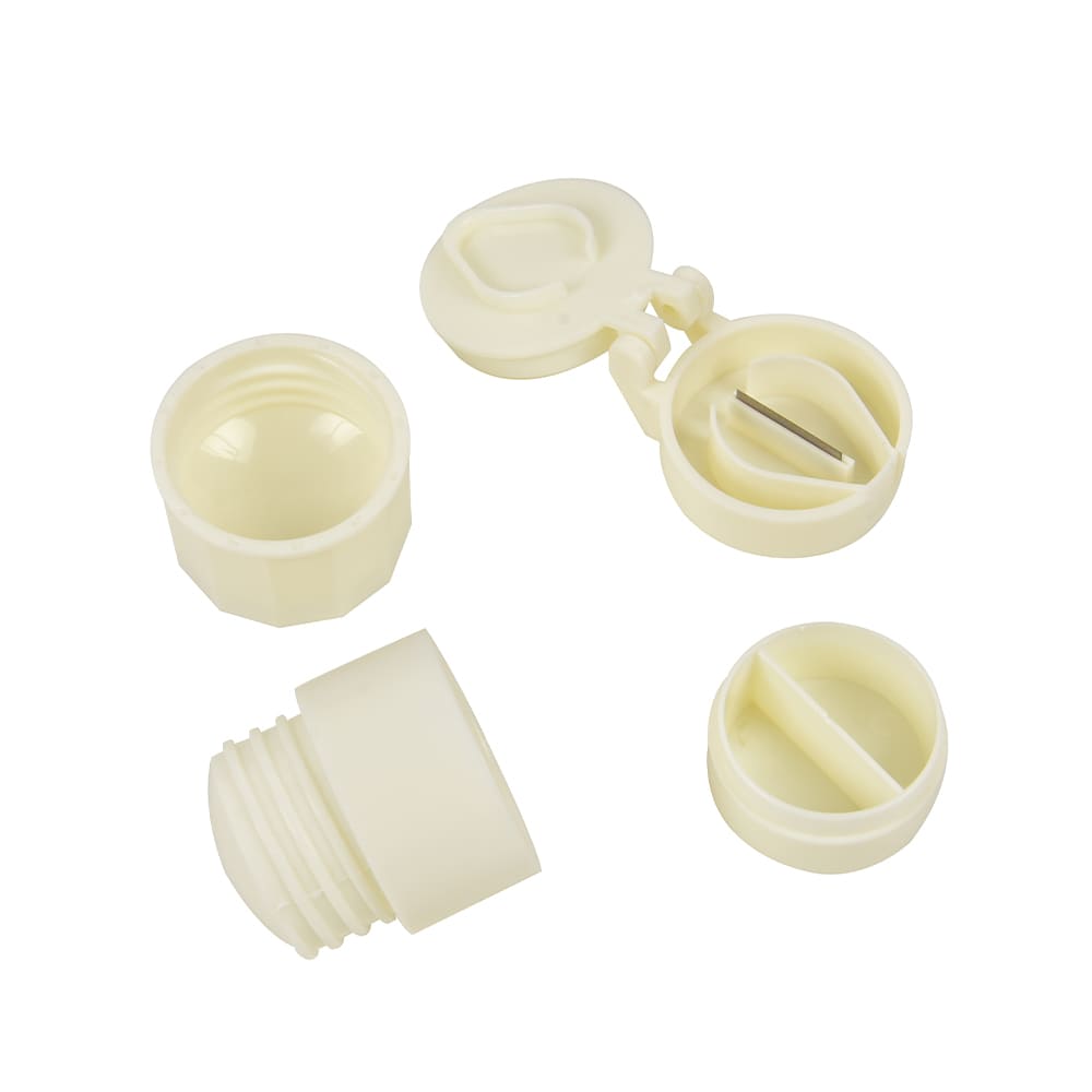 3-in-1 Pill Box White