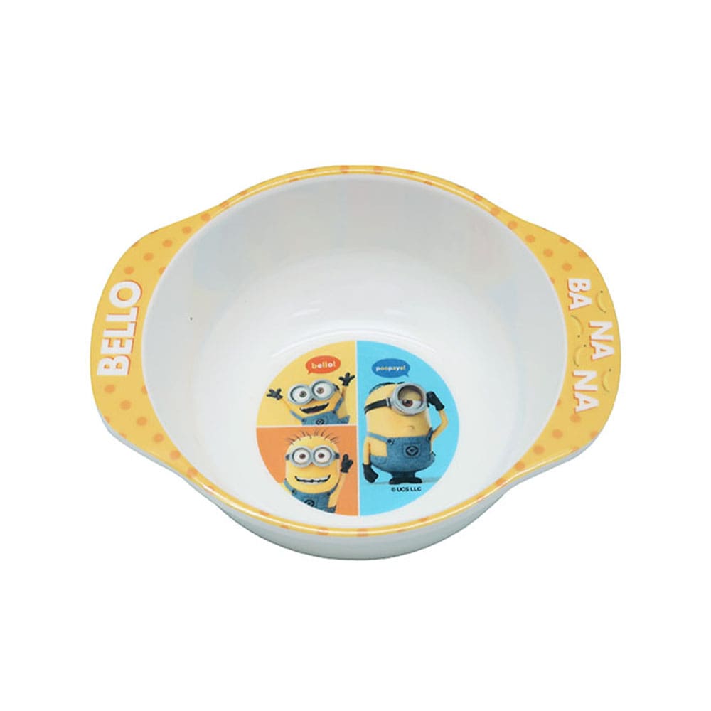 Minions Melamine Double Handle Bowl