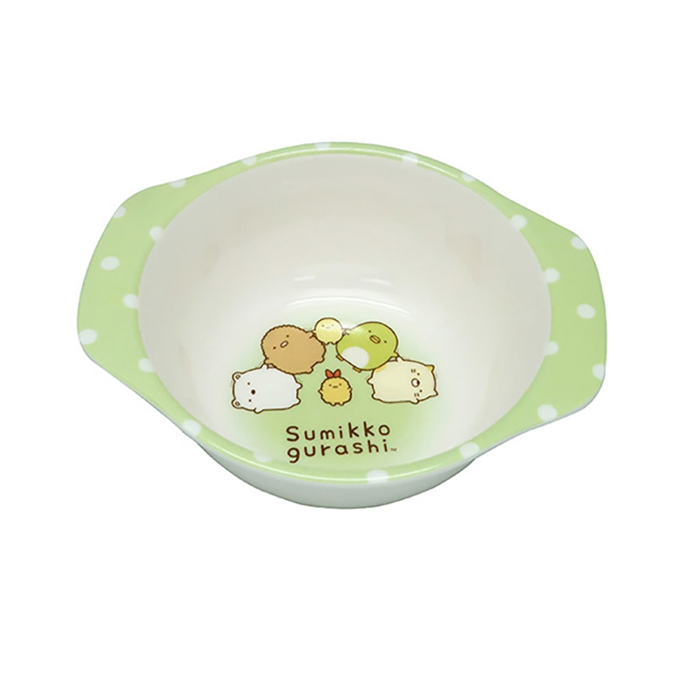 Sumikko Gurashi Melamine 5.6" Double Handle Bowl