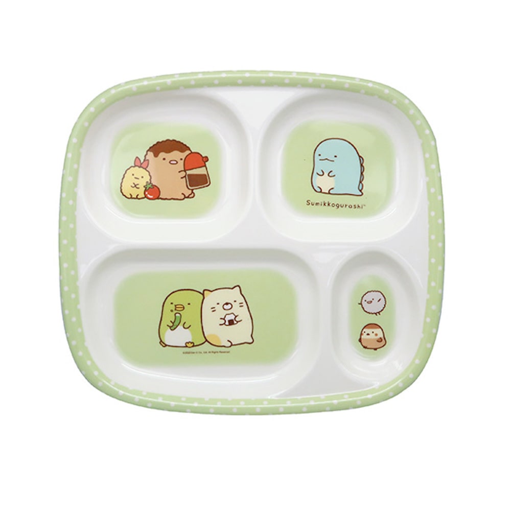 Sumikko Gurashi Melamine 10.4" Divided Plate