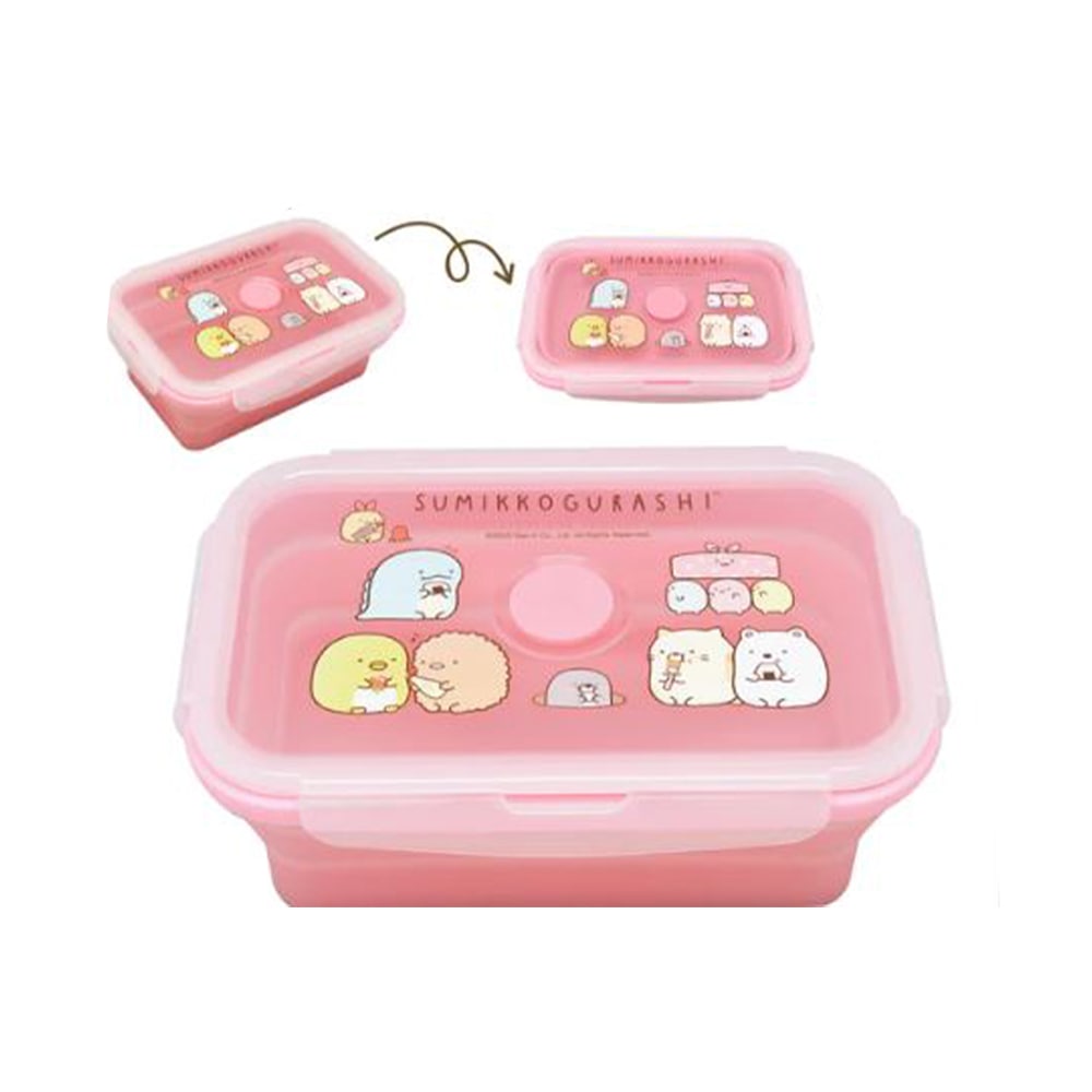 角落生物 矽膠餐盒(680毫升)