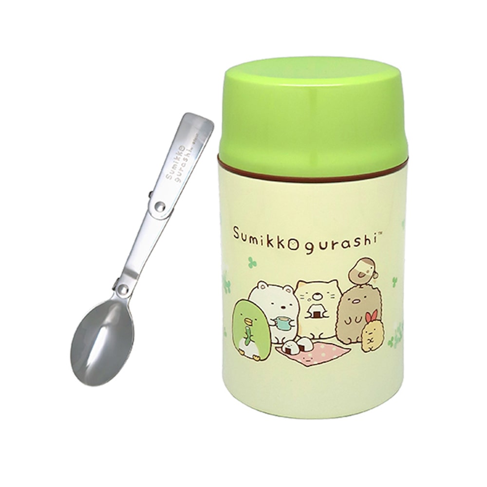 Sumikko Gurashi Vacuum Food Pot with Spoon 450 ml 