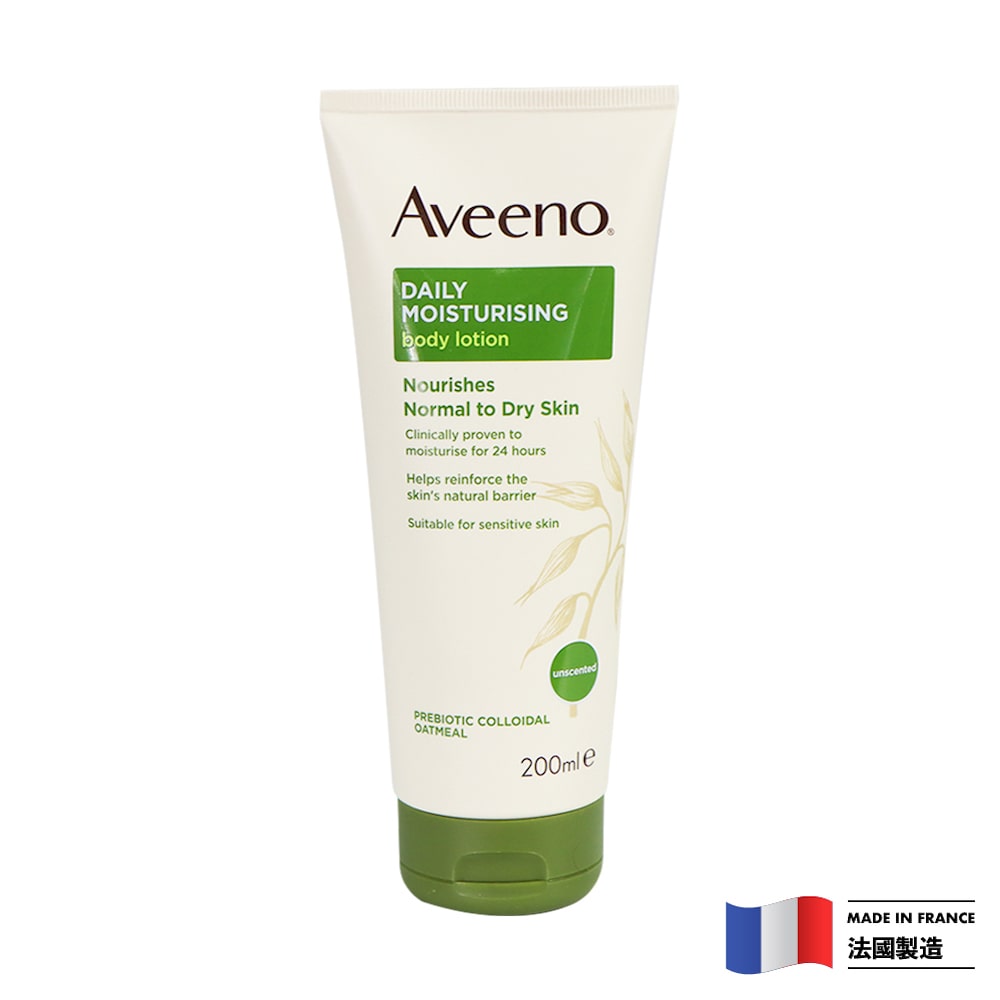 Aveeno 天然燕麥保濕潤膚露 包裝正面