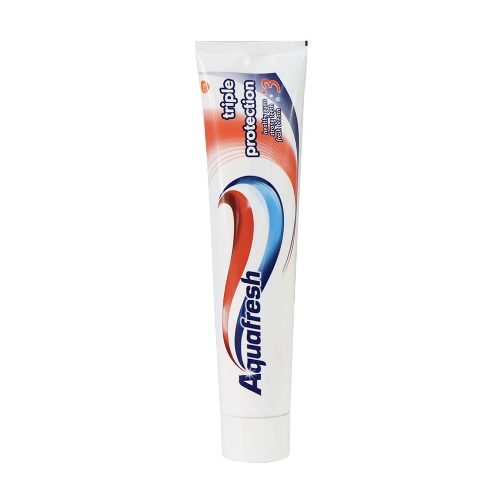Aquafresh 家護 三重修護牙膏 包裝正面