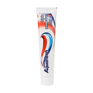 Aquafresh 家護 三重修護牙膏 包裝正面