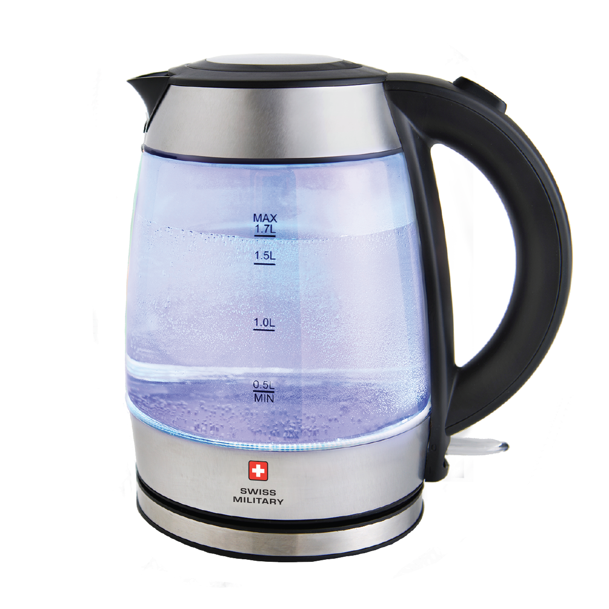 Swiss Military Prism Glass Kettle (1.7L)